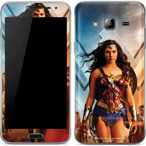 DC Comics Wonder Woman Main characters Poster Galaxy J3 Skin