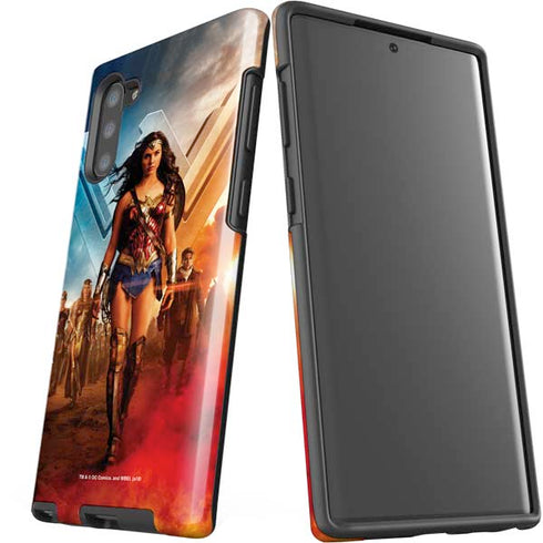 DC Comics Wonder Woman Main characters Poster Galaxy Note 10 Pro Case