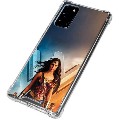DC Comics Wonder Woman Main characters Poster Galaxy Note20 5G Clear Case