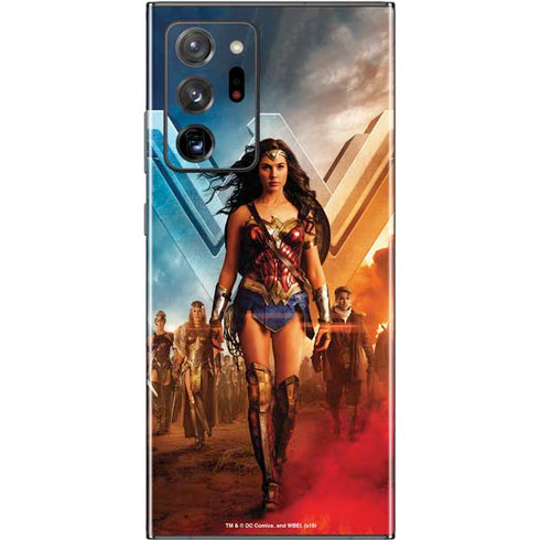 DC Comics Wonder Woman Main characters Poster Galaxy Note20 Ultra 5G Skin