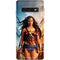 DC Comics Wonder Woman Main characters Poster Galaxy S10 Skin
