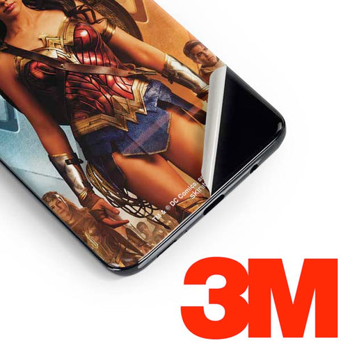 DC Comics Wonder Woman Main characters Poster Galaxy S10 Skin