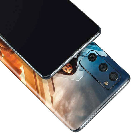 DC Comics Wonder Woman Main characters Poster Galaxy S20 Fan Edition Skin