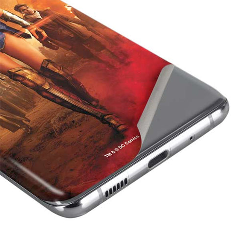 DC Comics Wonder Woman Main characters Poster Galaxy S20 Plus Skin