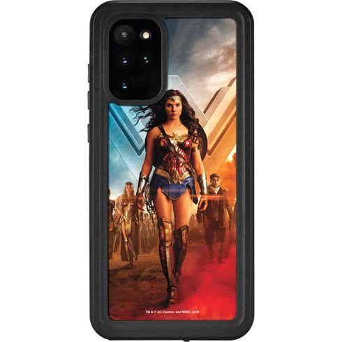 DC Comics Wonder Woman Main characters Poster Galaxy S20 Plus Waterproof Case