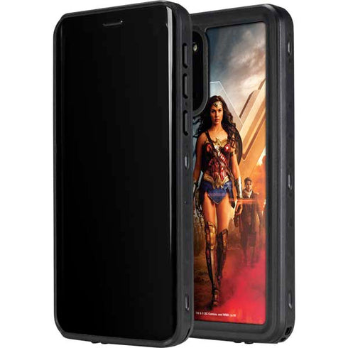 DC Comics Wonder Woman Main characters Poster Galaxy S20 Plus Waterproof Case