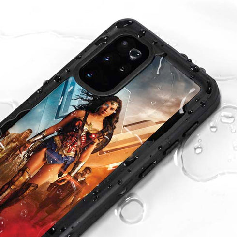 DC Comics Wonder Woman Main characters Poster Galaxy S20 Plus Waterproof Case