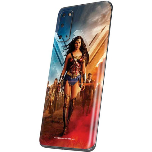DC Comics Wonder Woman Main characters Poster Galaxy S20 Skin