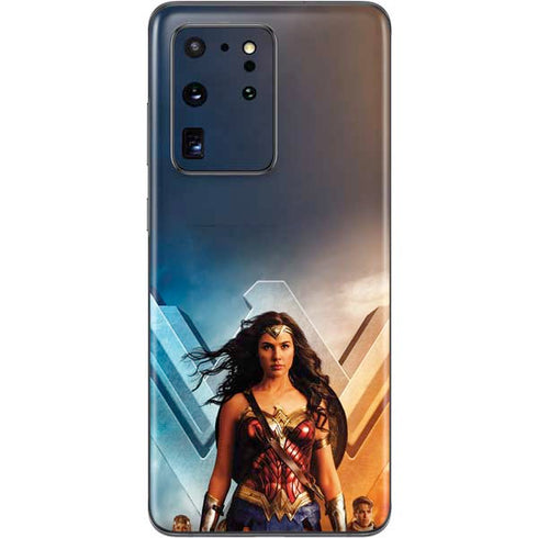 DC Comics Wonder Woman Main characters Poster Galaxy S20 Ultra 5G Skin