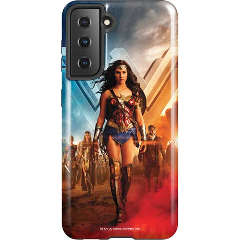 DC Comics Wonder Woman Main characters Poster Galaxy S21 5G Pro Case