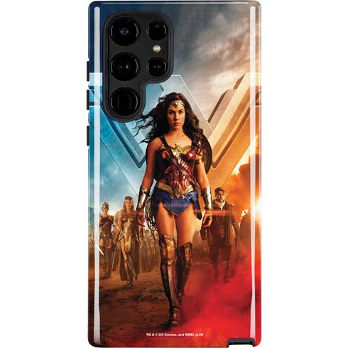 DC Comics Wonder Woman Main characters Poster Galaxy S22 Ultra Pro Case