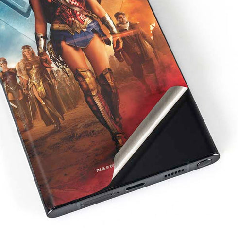 DC Comics Wonder Woman Main characters Poster Galaxy S22 Ultra Skin