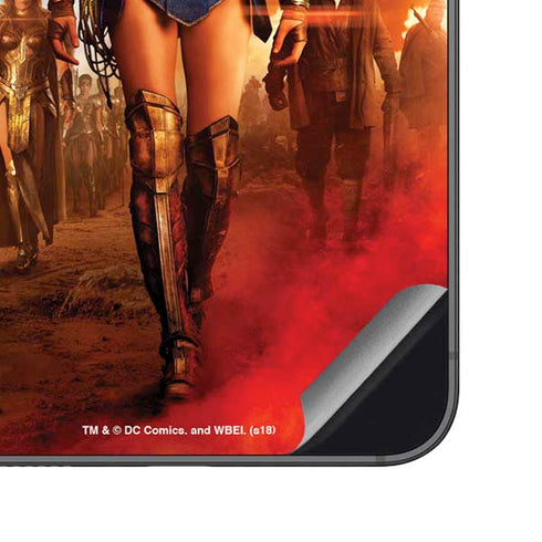 DC Comics Wonder Woman Main characters Poster Galaxy S23 FE Skin