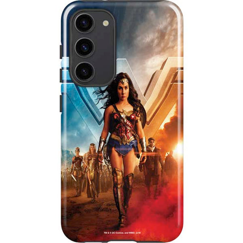 DC Comics Wonder Woman Main characters Poster Galaxy S23 Plus Pro Case