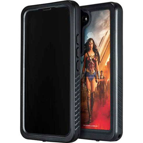 DC Comics Wonder Woman Main characters Poster Galaxy S23 Plus Waterproof Case