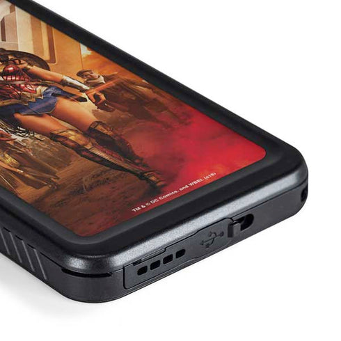 DC Comics Wonder Woman Main characters Poster Galaxy S23 Plus Waterproof Case