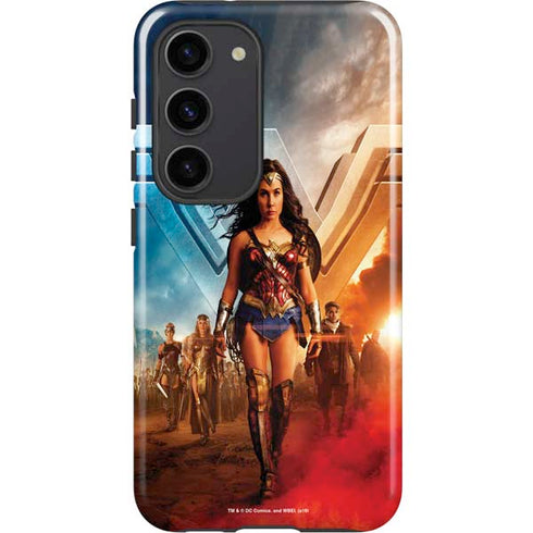 DC Comics Wonder Woman Main characters Poster Galaxy S23 Pro Case