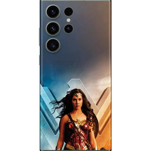 DC Comics Wonder Woman Main characters Poster Galaxy S23 Ultra Skin
