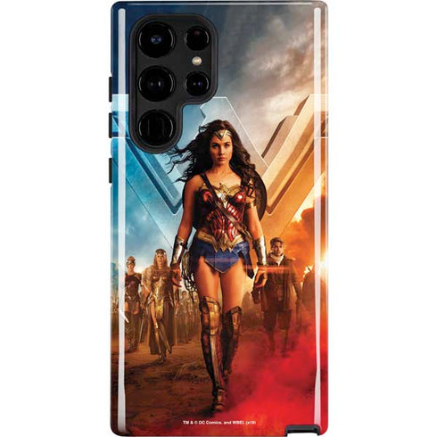 DC Comics Wonder Woman Main characters Poster Galaxy S24 Ultra Impact Case