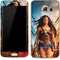 DC Comics Wonder Woman Main characters Poster Galaxy S7 Edge Skin
