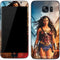 DC Comics Wonder Woman Main characters Poster Galaxy S7 Skin
