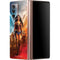 DC Comics Wonder Woman Main characters Poster Galaxy Z Fold2 5G Skin