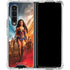 DC Comics Wonder Woman Main characters Poster Galaxy Z Fold4 5G Clear Case