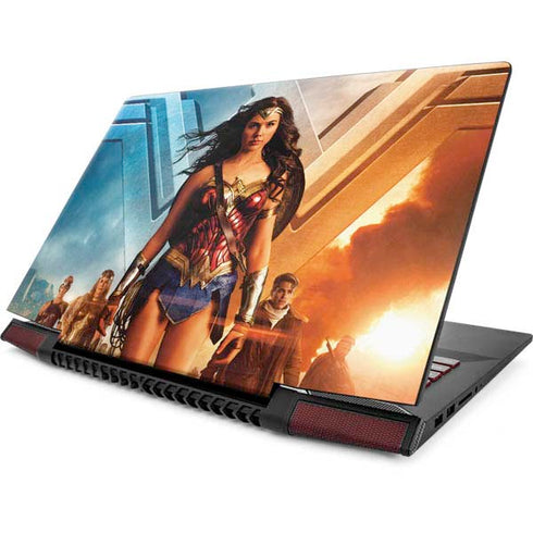 DC Comics Wonder Woman Main characters Poster Lenovo IdeaPad Skin