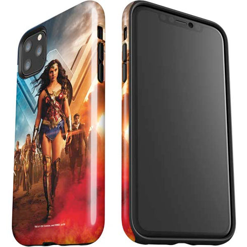 DC Comics Wonder Woman Main characters Poster iPhone 11 Pro Max Impact Case