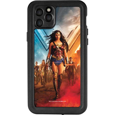 DC Comics Wonder Woman Main characters Poster iPhone 11 Pro Max Waterproof Case