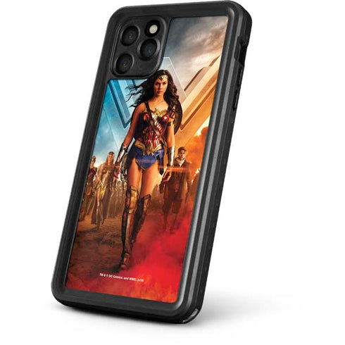 DC Comics Wonder Woman Main characters Poster iPhone 11 Pro Max Waterproof Case