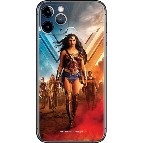 DC Comics Wonder Woman Main characters Poster iPhone 11 Pro Skin