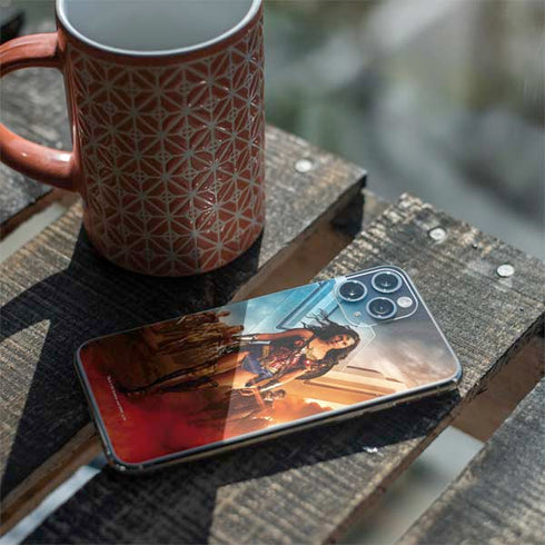 DC Comics Wonder Woman Main characters Poster iPhone 11 Pro Skin