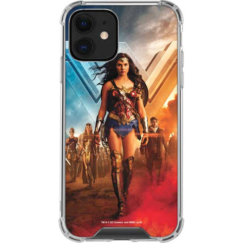DC Comics Wonder Woman Main characters Poster iPhone 12 Clear Case