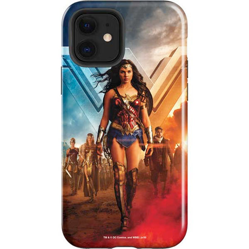 DC Comics Wonder Woman Main characters Poster iPhone 12 Impact Case