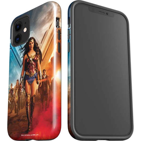 DC Comics Wonder Woman Main characters Poster iPhone 12 Impact Case