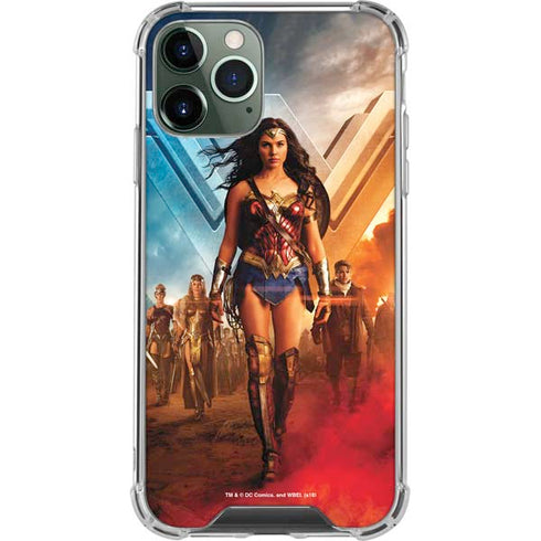 DC Comics Wonder Woman Main characters Poster iPhone 12 Pro Clear Case