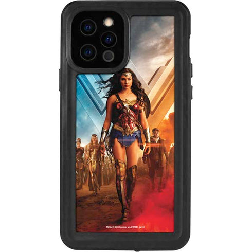DC Comics Wonder Woman Main characters Poster iPhone 12 Pro Waterproof Case