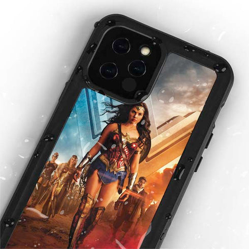 DC Comics Wonder Woman Main characters Poster iPhone 12 Pro Waterproof Case