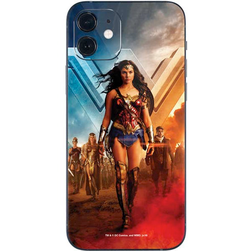 DC Comics Wonder Woman Main characters Poster iPhone 12 Skin