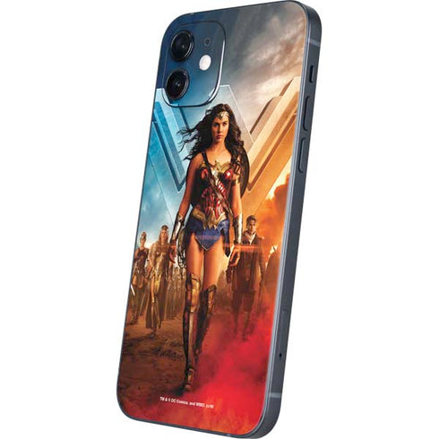 DC Comics Wonder Woman Main characters Poster iPhone 12 Skin