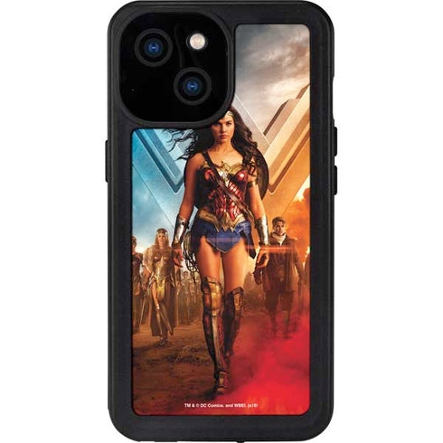 DC Comics Wonder Woman Main characters Poster iPhone 13 Mini Waterproof Case