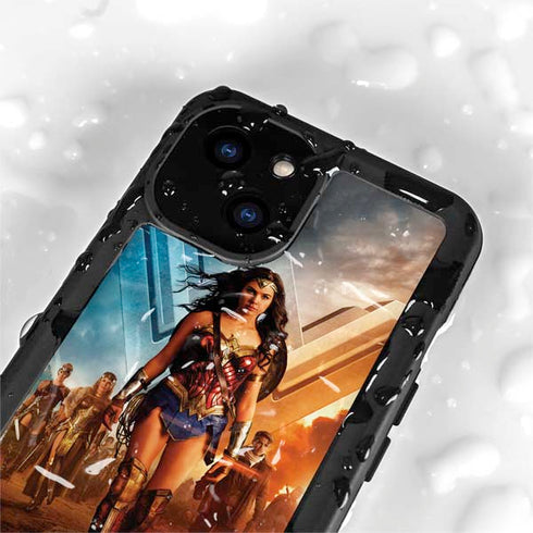 DC Comics Wonder Woman Main characters Poster iPhone 13 Mini Waterproof Case