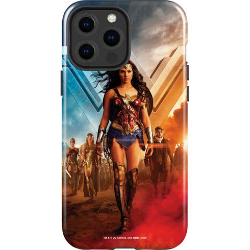 DC Comics Wonder Woman Main characters Poster iPhone 13 Pro Max Impact Case