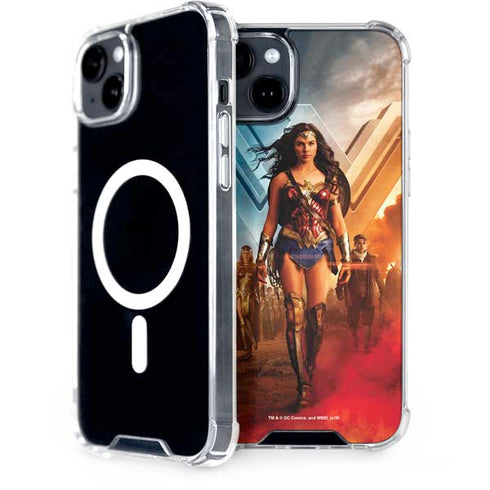 DC Comics Wonder Woman Main characters Poster iPhone 14 MagSafe Case