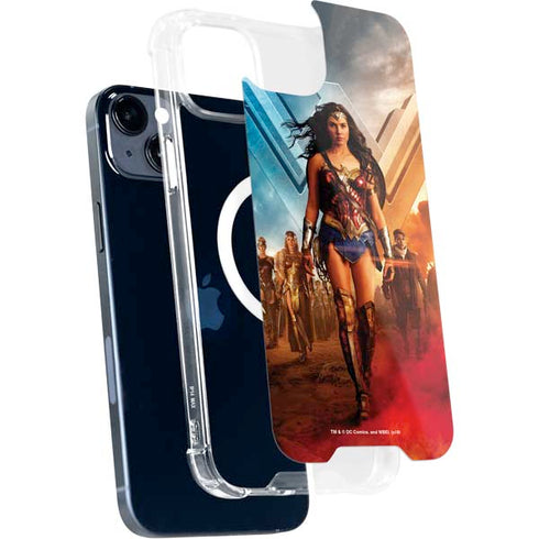 DC Comics Wonder Woman Main characters Poster iPhone 14 Plus MagSafe Case