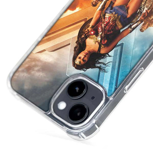 DC Comics Wonder Woman Main characters Poster iPhone 14 Plus MagSafe Case