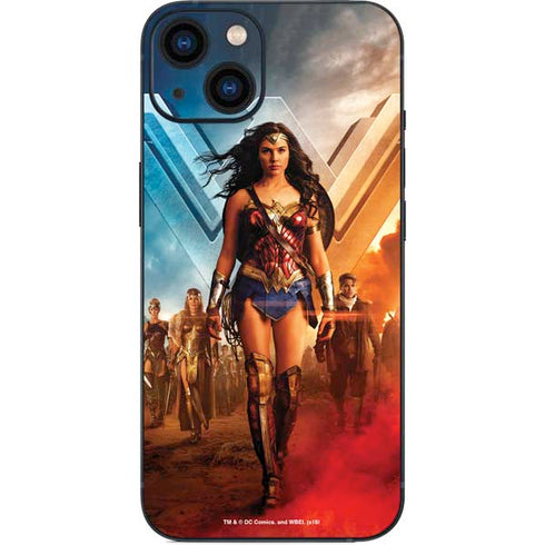 DC Comics Wonder Woman Main characters Poster iPhone 14 Plus Skin