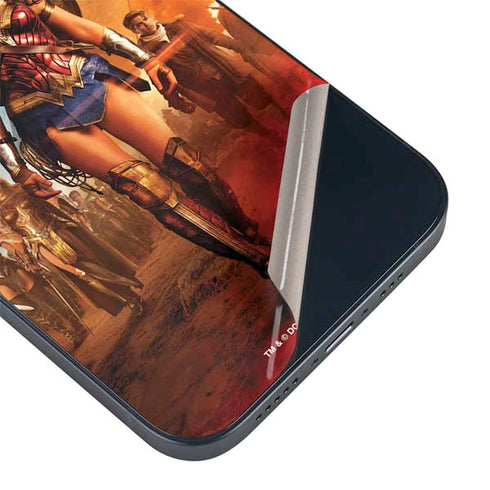 DC Comics Wonder Woman Main characters Poster iPhone 14 Plus Skin