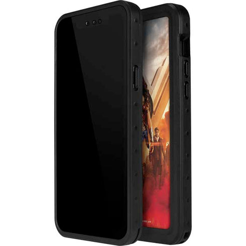DC Comics Wonder Woman Main characters Poster iPhone 14 Pro Max Waterproof Case